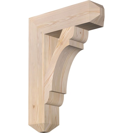 Ekena Millwork Olympic Craftsman Smooth Bracket, Douglas Fir, 5 1/2"W x 22"D x 30"H BKT06X22X30OLY04SDF
